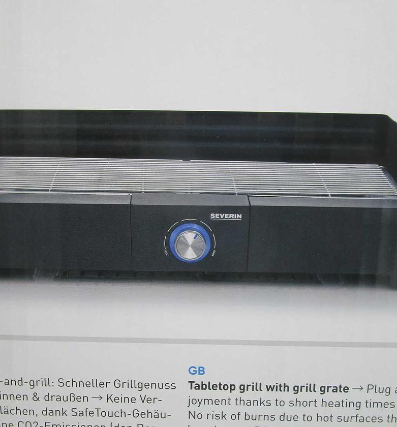 Table barbecue-grill, approx. 2200w image