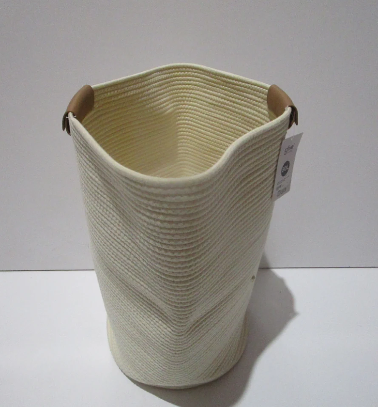 Ivory Duo 80L Laundry Basket Set image