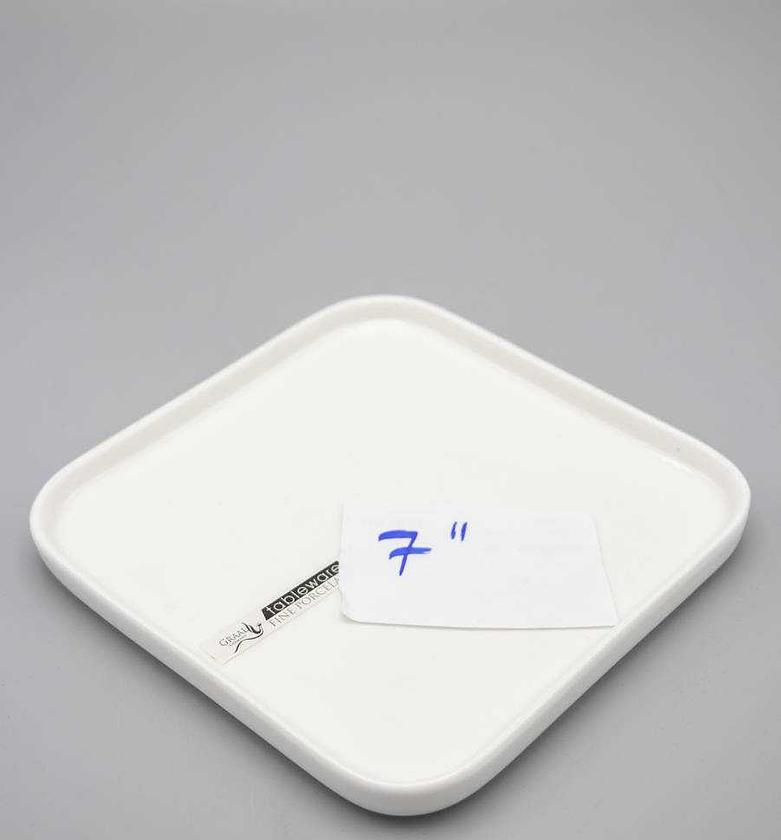 Plate square 7x7inch #ref image