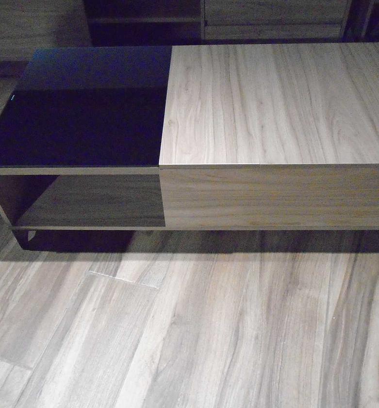 Coffee table m32-walnut 1195x600x363mm image