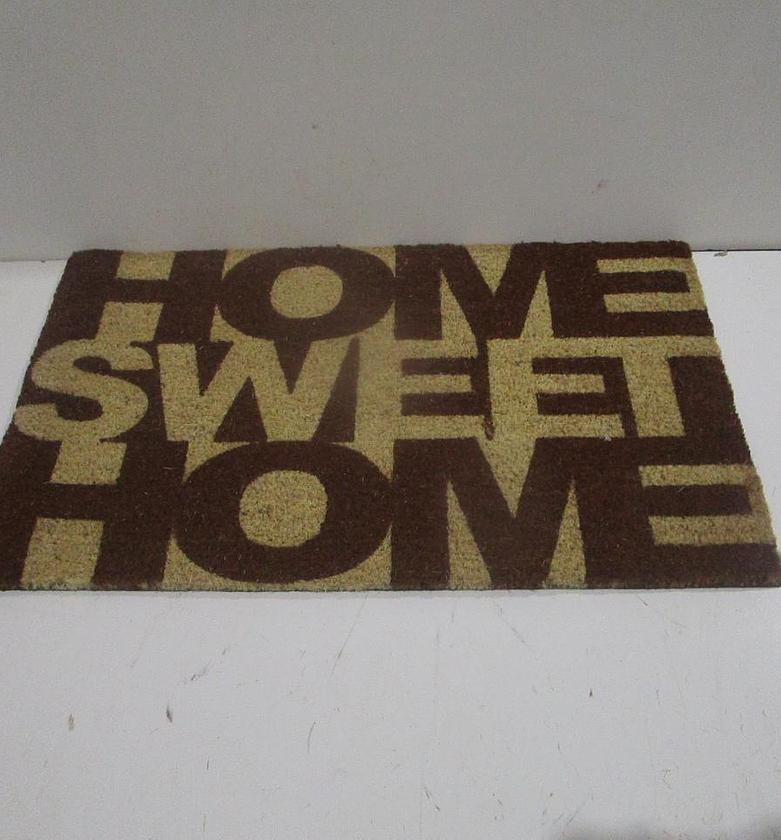 Bleached printed coir mat image