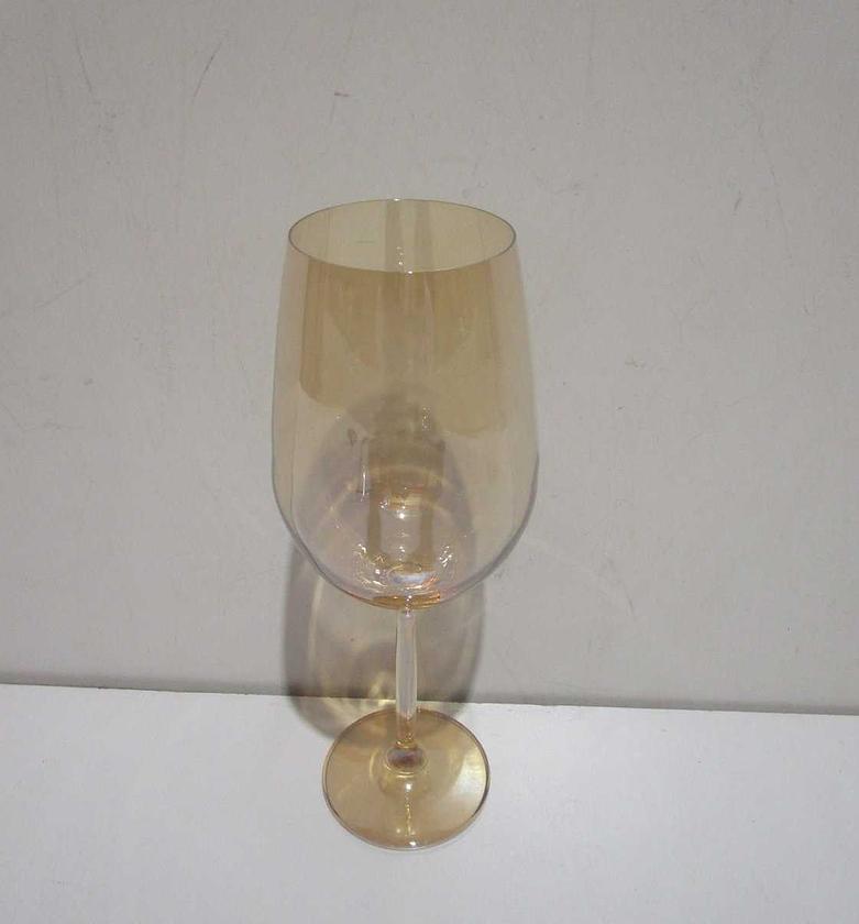 Glass wine cup gold 860ml image