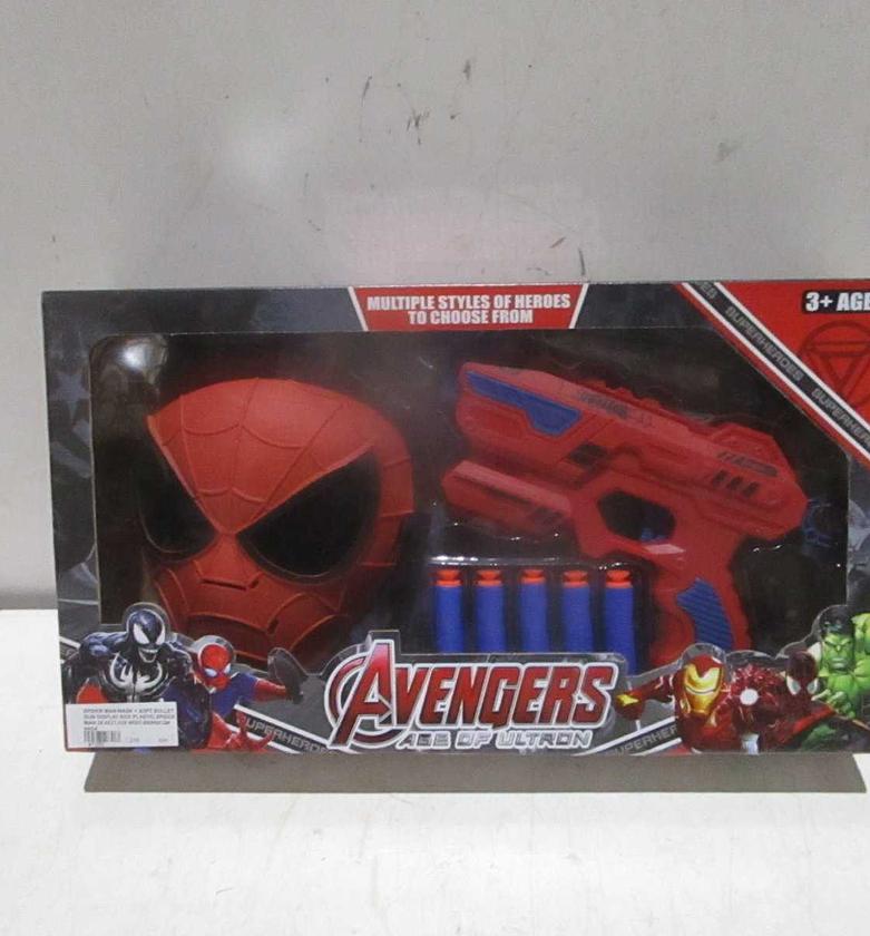 Spider man mask + soft image