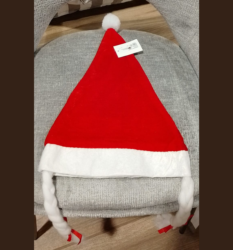 Chrismas hat (girl) velvet image