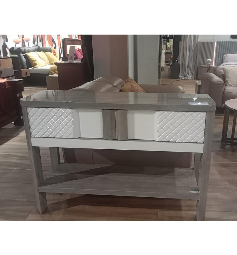 Sleek 1 Drawer Console Table – Cartesia Collection image