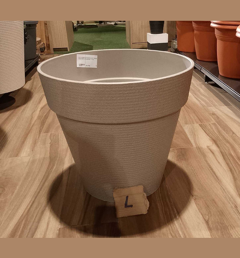 Pot flower outdoor pe+pp 60x55 image