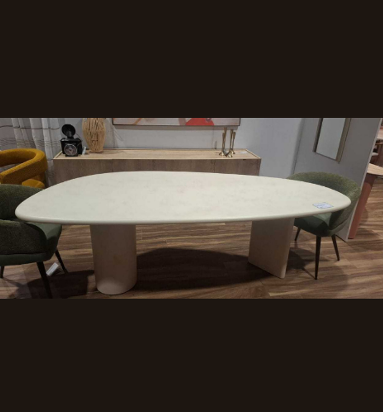 Dinning table cloudy latte image