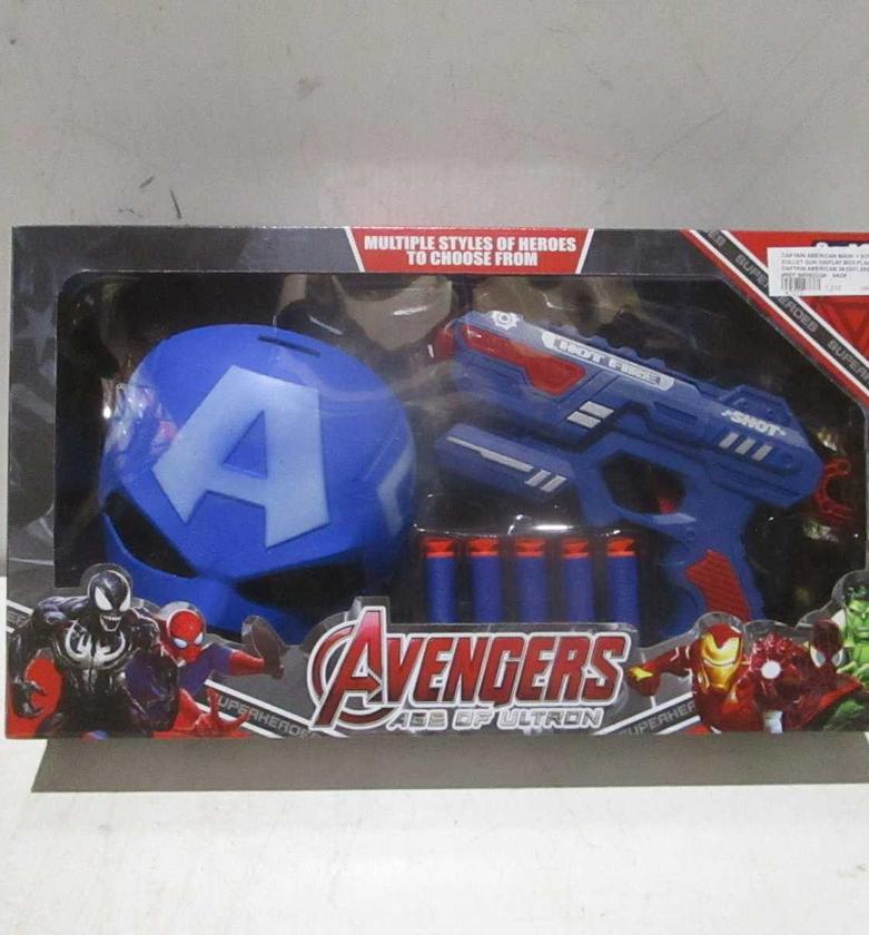 Captain american mask + soft image