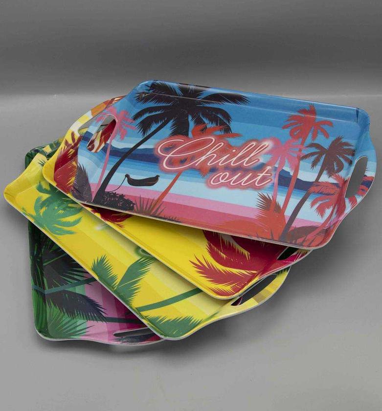 MELAMINE TRAY 38X23CM 4AS image
