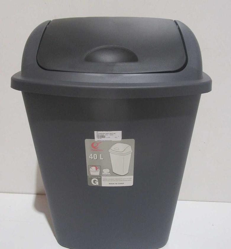 Dustbin swing top trash box image