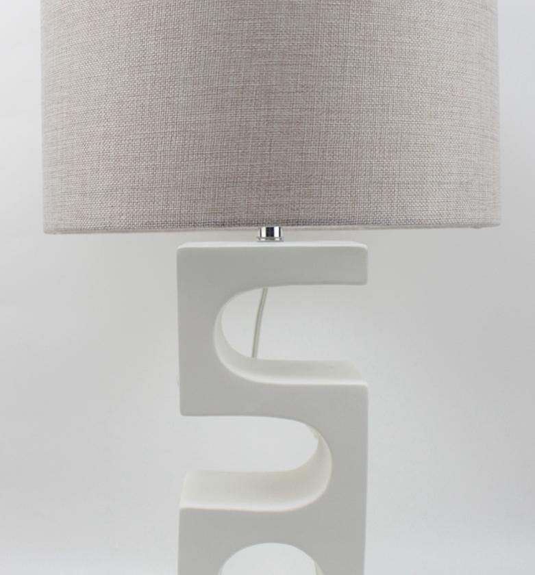 Table lamp poly french plug image