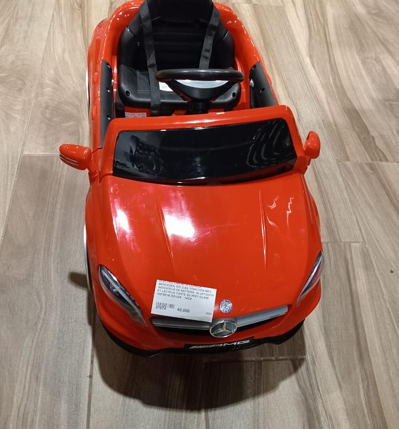 Electric car with licence image