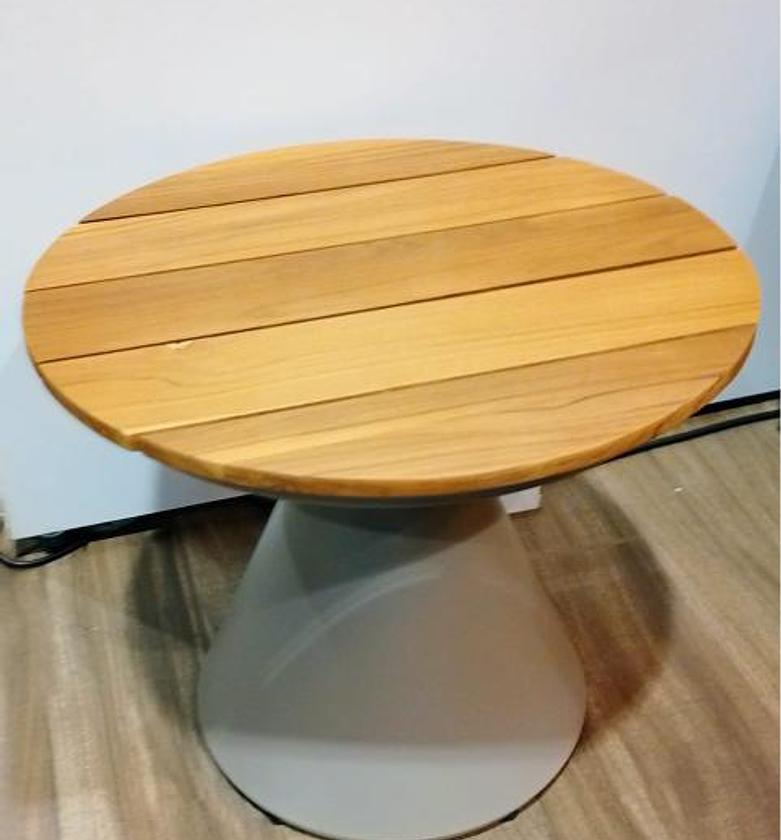 End table my-318 taupe aluminu image