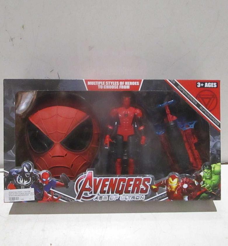 Spider man mask + ejector image