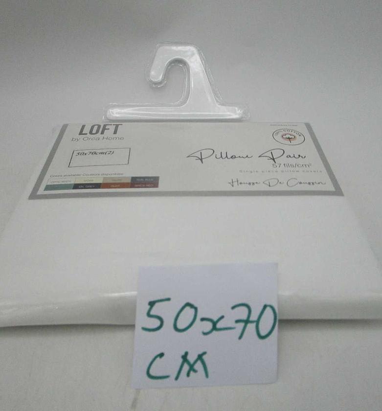 Pillow case set 2 plain image