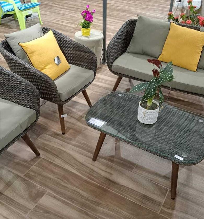 Sofa garden set 2+1+1+coffee table image