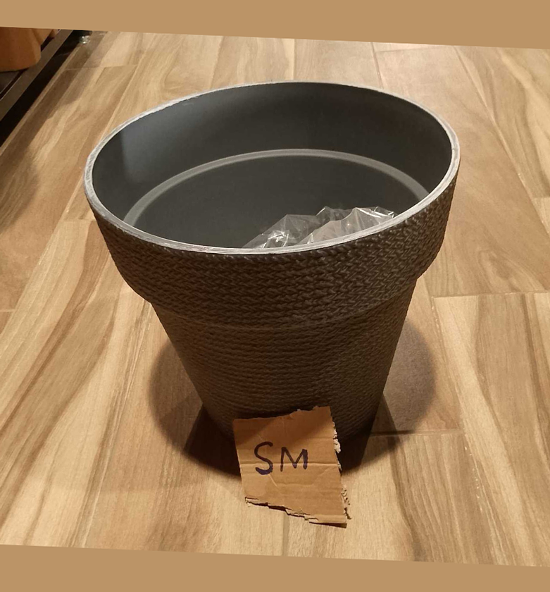 Pot flower outdoor pe+pp 40x37 image