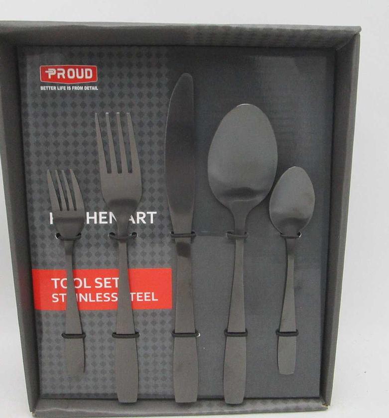 Stainless steel cutlery set image
