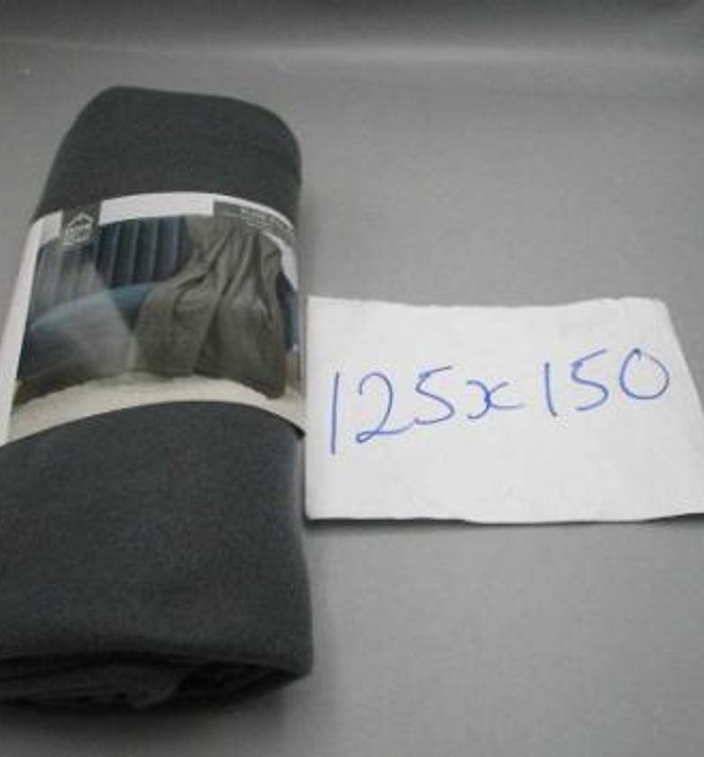 PLAID POLAIRE UNI GRIS AN image