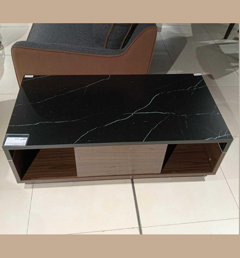 Coffee Table – Black Cherry & Black Marble image