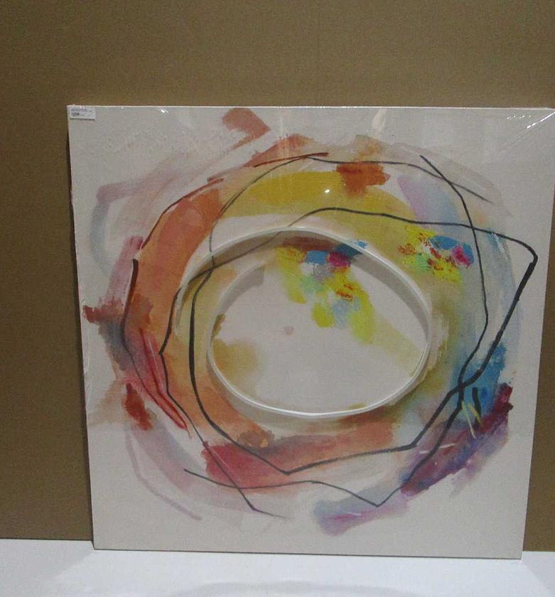 Aura Glow Canvas: Unframed LED Art image