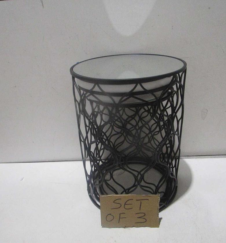 Side table set of 3 image