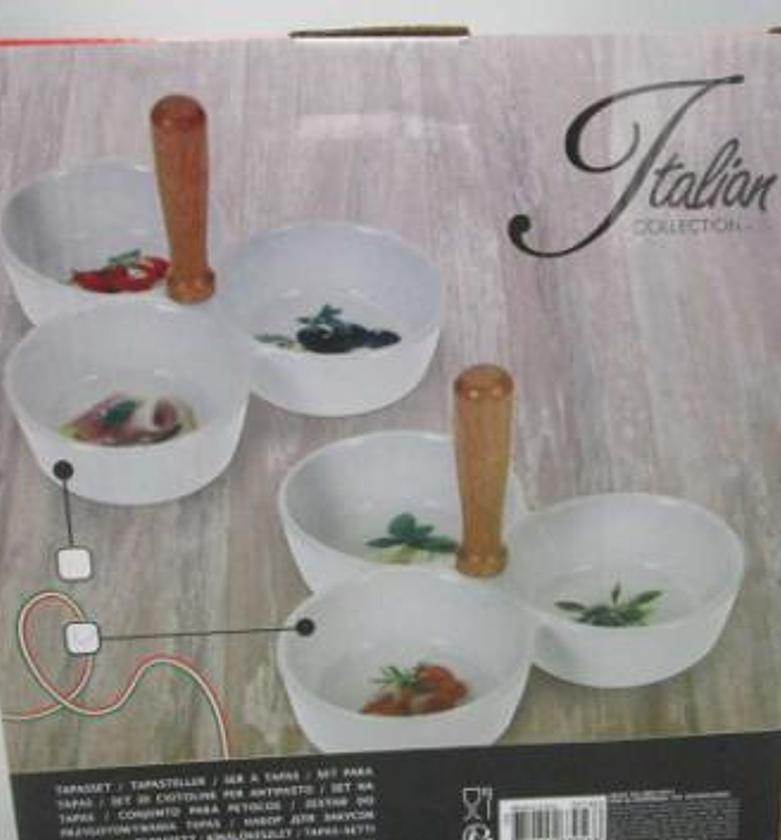 Dish snack porcelain 200x360mm image