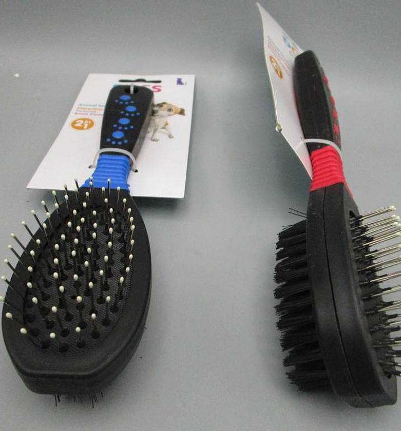 BRUSH PET 2 IN 1 METAL NY image