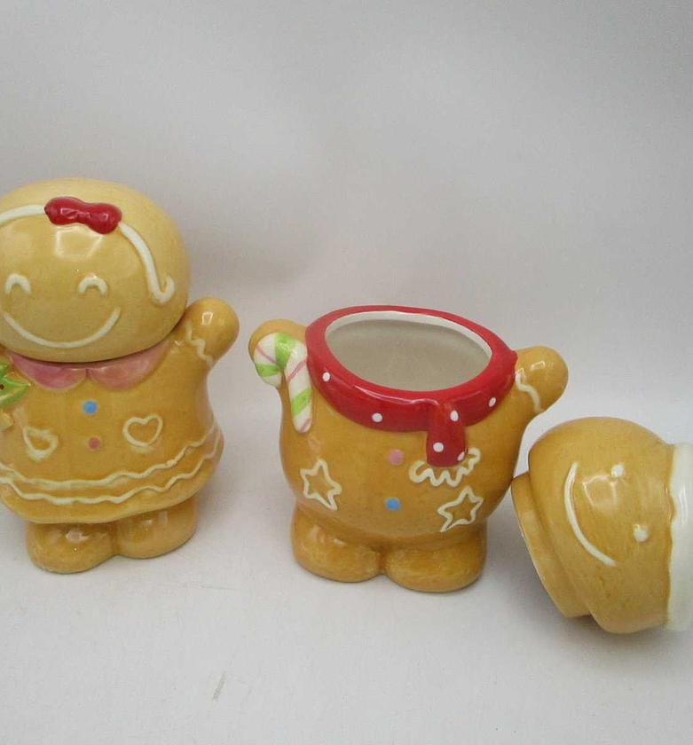 Jar storage gingerbread 19cm image