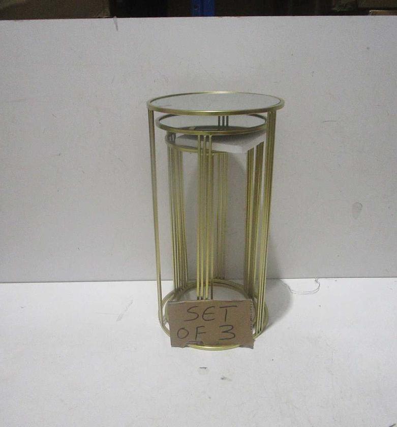 Side table set of 3pcs image