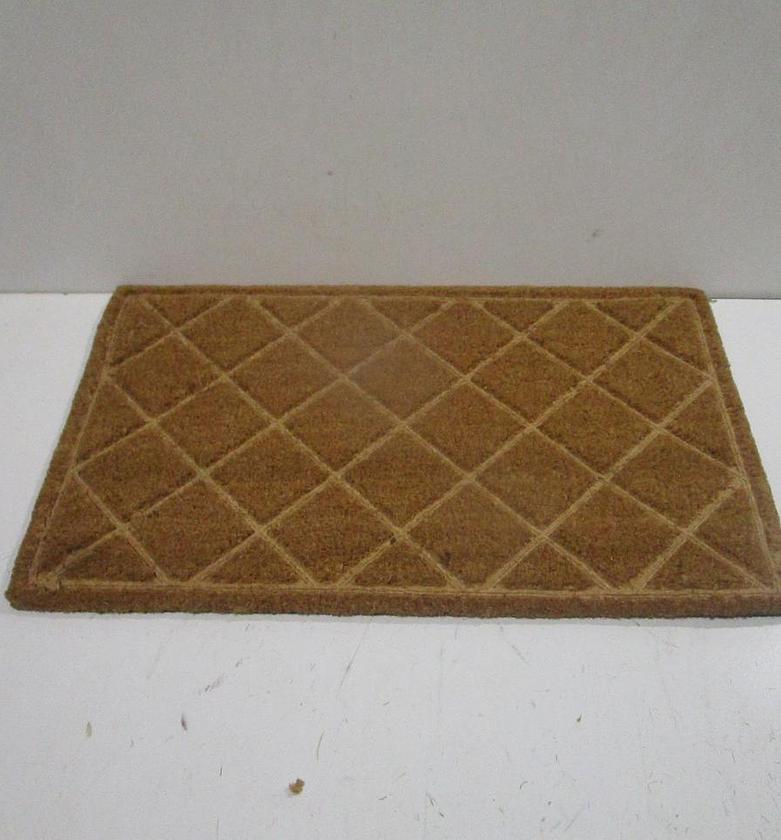 Natural plain embossed coir image