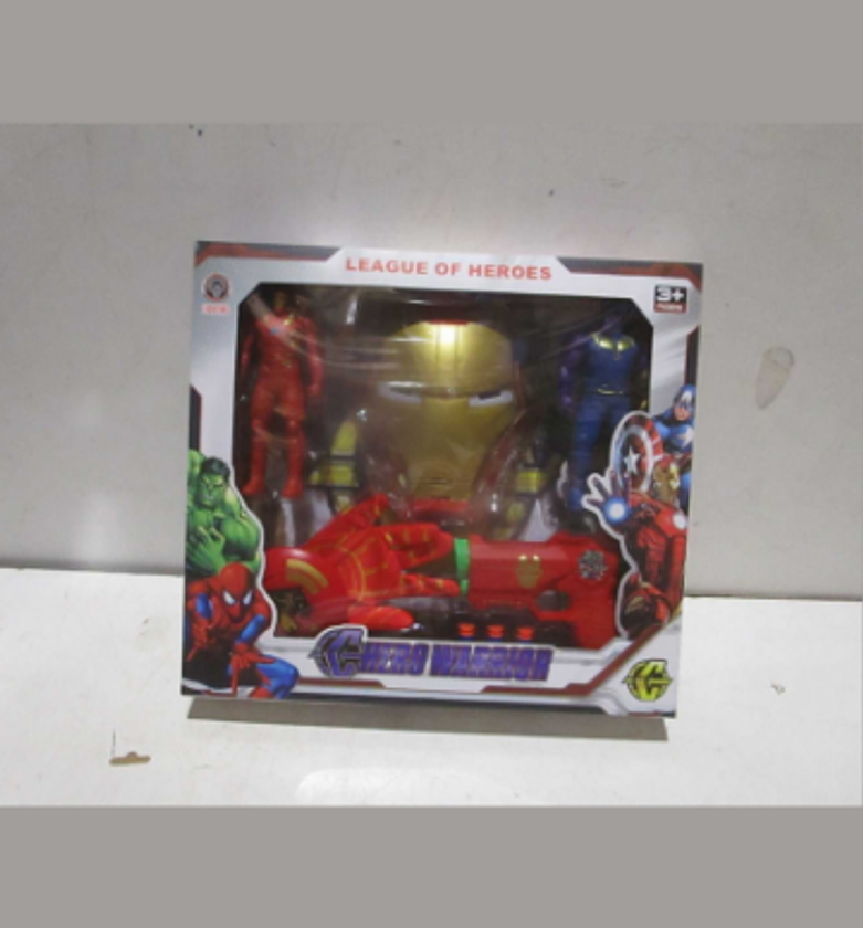 Hero toy set of warrior image