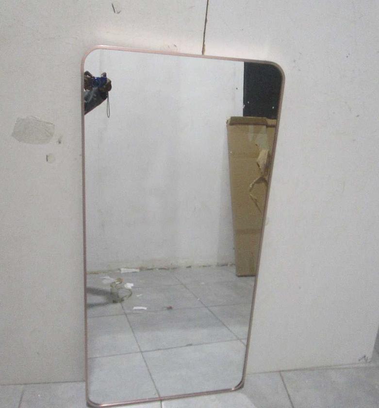 Mirror rectangle alu alloy+glass image