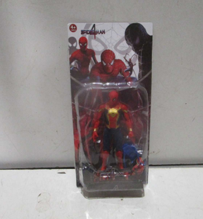Spiderman pvc packing:display box image