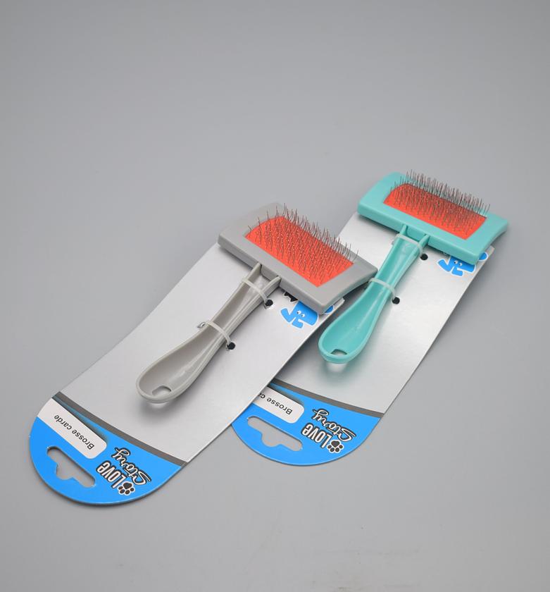 BRUSH CARDE PLASTIC PICOT image