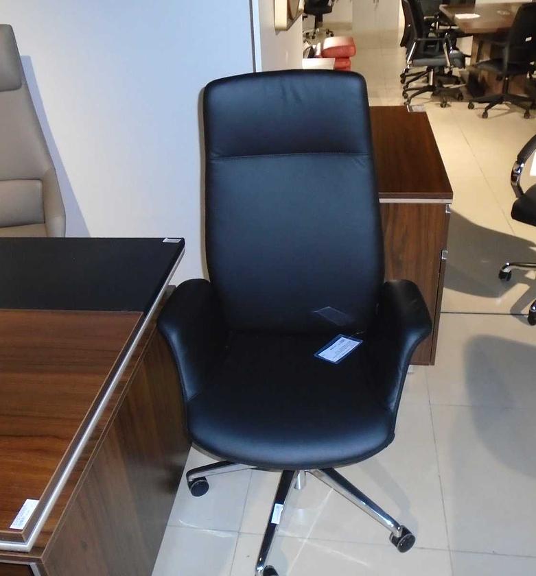 High back office chair, half image