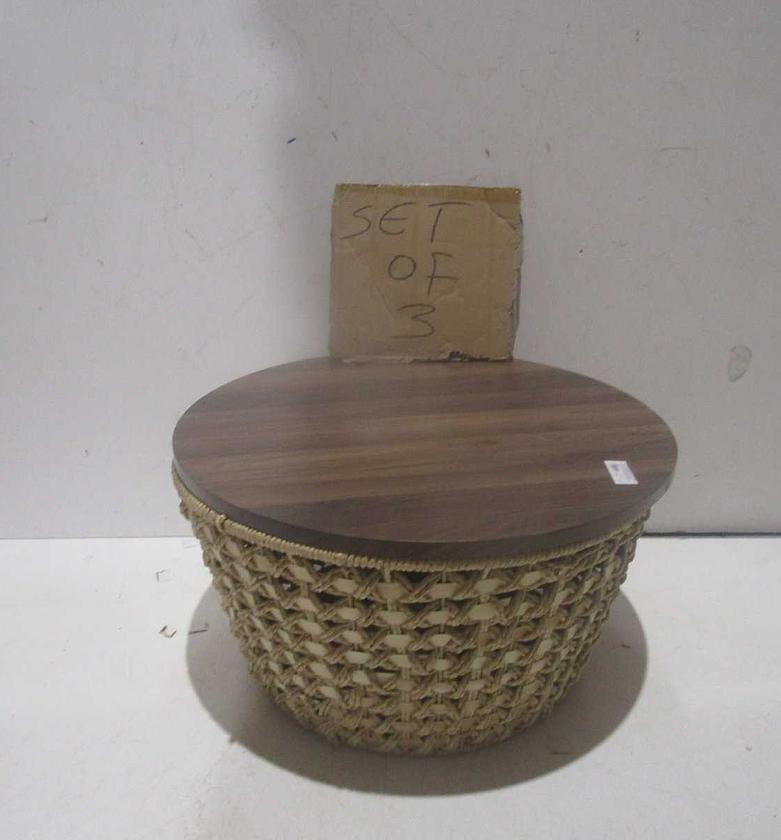 Coffee tables set of 3 image