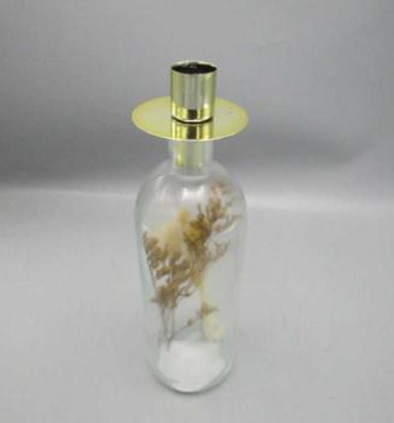 Candle holder bottle 23cm image