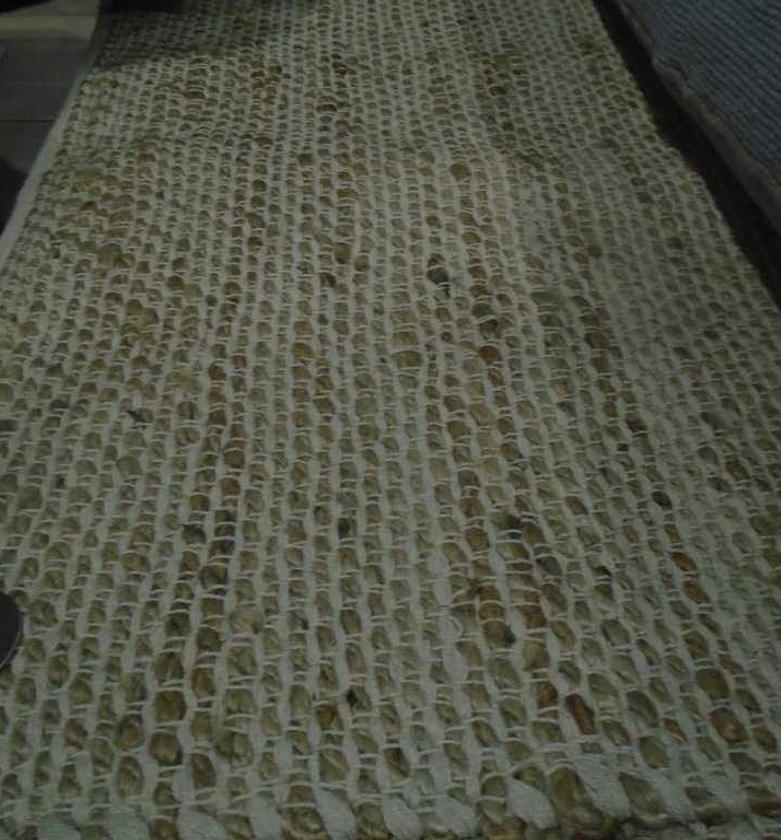 Jute/cotton carpet  #ref: image