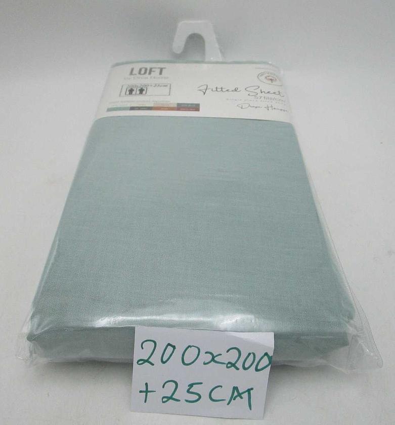 Fitted sheet plain col (100 image