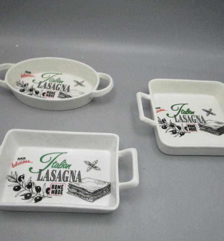 OVEN DISH PORCELAIN 3ASS image