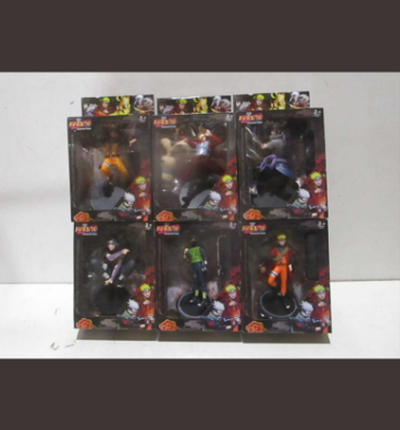 Naruto pvc packing:display box image