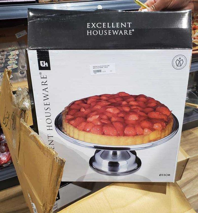 PASTRY PLATE DIA CA 33CM image