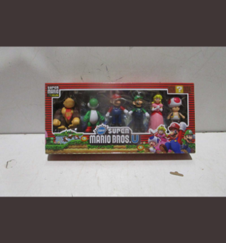 Super mario brothers set of 6 pcs image