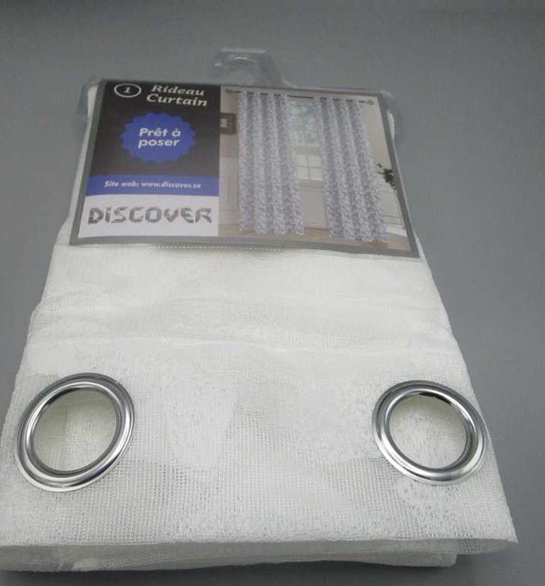 Curtain, 8 rings silver
1 image