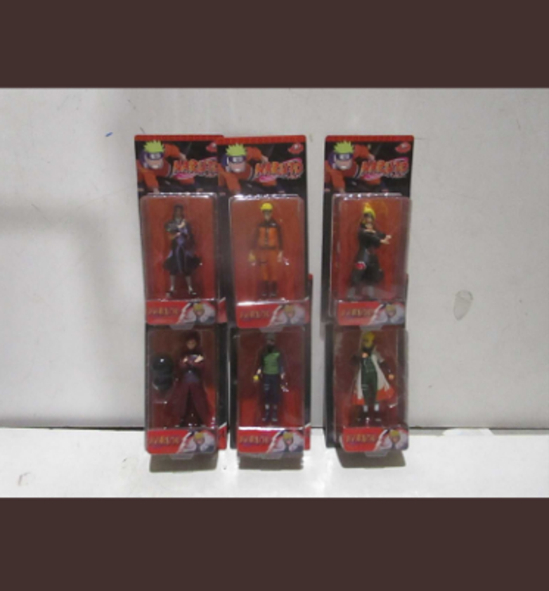 Naruto pvc packing:display box image