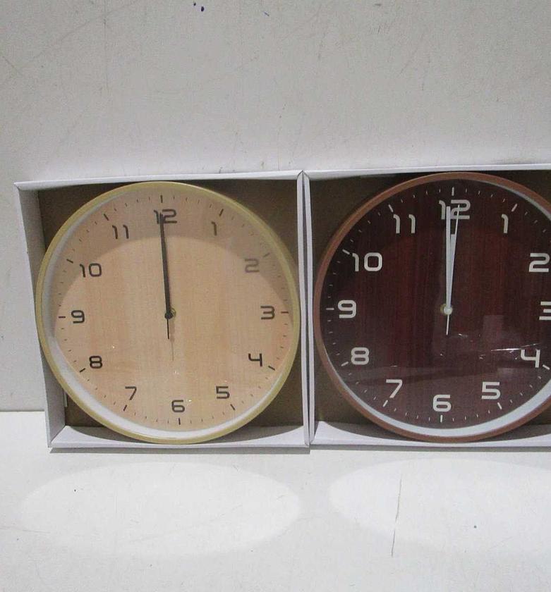 Clock-460g plastic+glass white display image