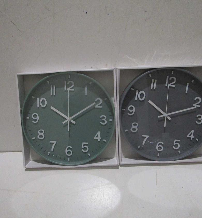 Clock-570g plastic+glass white display image