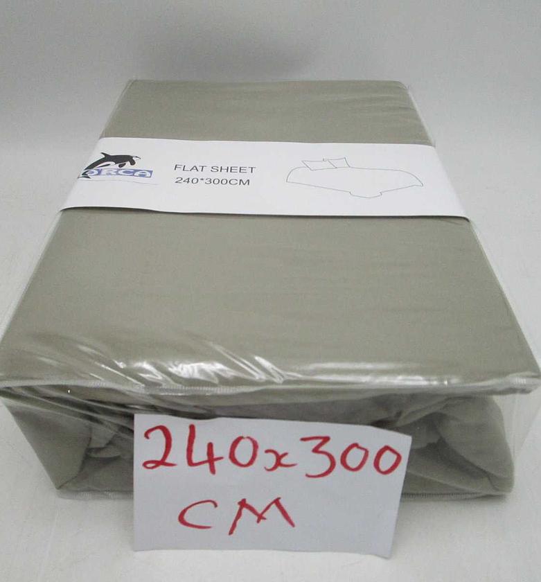 Fitted sheet plain 79 taupe image