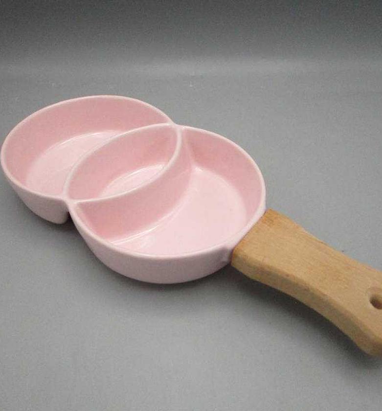 PINK APPETIZER DISH 27CM image